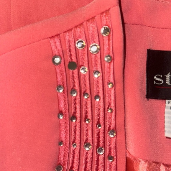 Vintage Studio B Three Piece Skirt Suit Set Women 12 Petite Mother of Bride - Picture 14 of 16